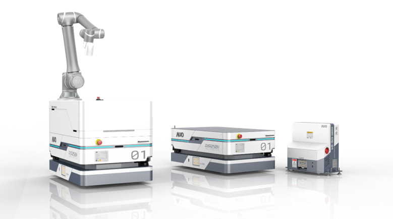 z6.com數位開發的自主式移動機器人（AMR250M），搭配全向輪並結合AI演算法、2D LiDAR、3D攝影機等技術，協助客戶實現產線全自動化